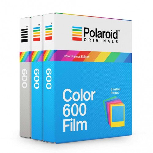 Polaroid 600 Rainbow Frame Film Triple Pack