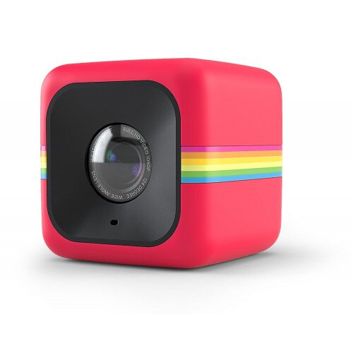 Polaroid Cube+ Wi-Fi Lifestyle Action Camera - Red