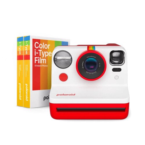 Polaroid Now Generation 2 Starter Set - Red - Bundle