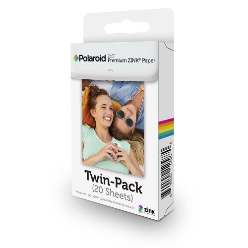 Polaroid ZINK Zero Ink Paper 2" x 3" - 20-Pack