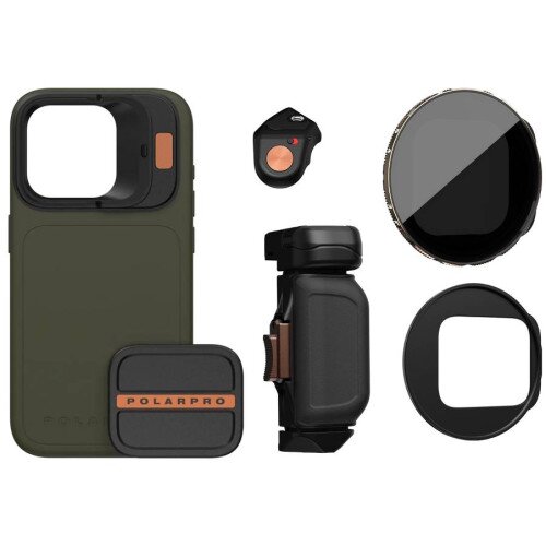 PolarPro LiteChaser 15 Case for iPhone 15 Pro - Filmmaker Collection - Forest