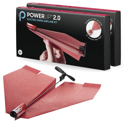 PowerUp 2.0 Electric Paper Airplane Conversion Kit - Dogfight - 2X Airplane Kits