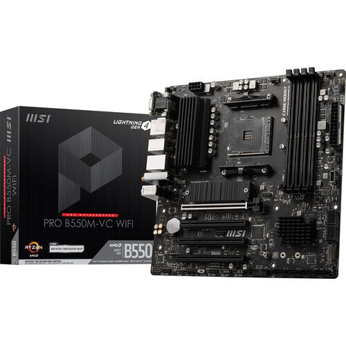 MSI PRO B550M-VC WIFI Motherboard