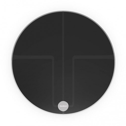 Qardio Base 2 Wireless Smart Scale and Body Analyser - Volcanic Black