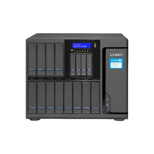 QNAP Enterprise NAS TS-1685 - D-1531 - 64GB DDR4 - 550W