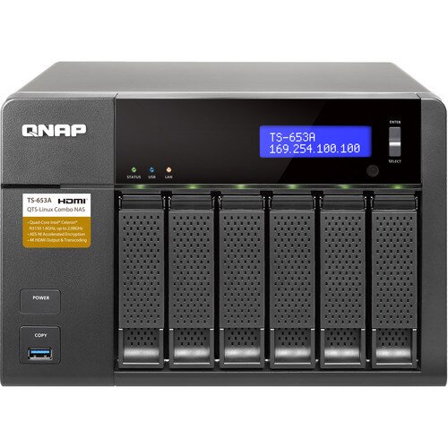 QNAP SMB - Middle-Range TS-653A - 8 GB DDR3L