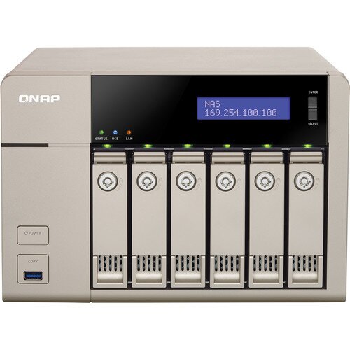 QNAP SMB - Middle-range TVS-663 - 4 GB DDR3L