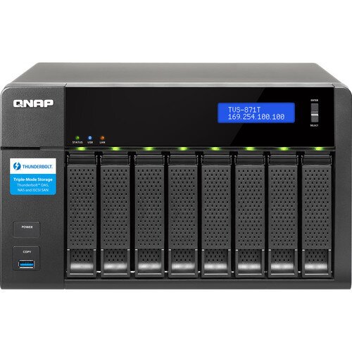 QNAP Thunderbolt NAS TVS-871T - i5-4590S
