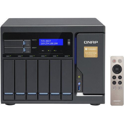 QNAP Thunderbolt NAS TVS-882T