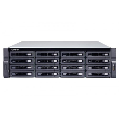 QNAP TS-1677XU-RP-2600-64G-US 16 Bay Diskless Rackmount NAS - AMD Ryzen 5 2600 - 64GB DDR4