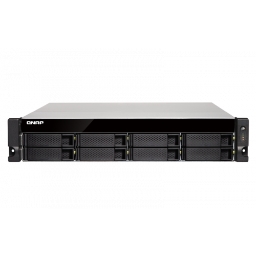 QNAP TS-863XU-RP High-Performance Quad-Core 10GbE NAS with Redundant Power Supplies