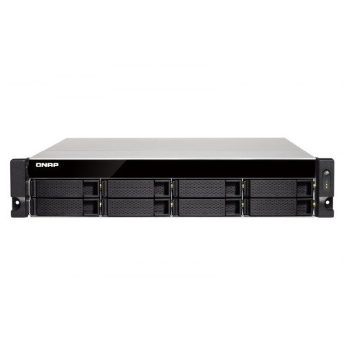 QNAP TS-873U High-Performance Quad-Core NAS with Dual 10GbE SFP+ Ports - 8GB DDR4