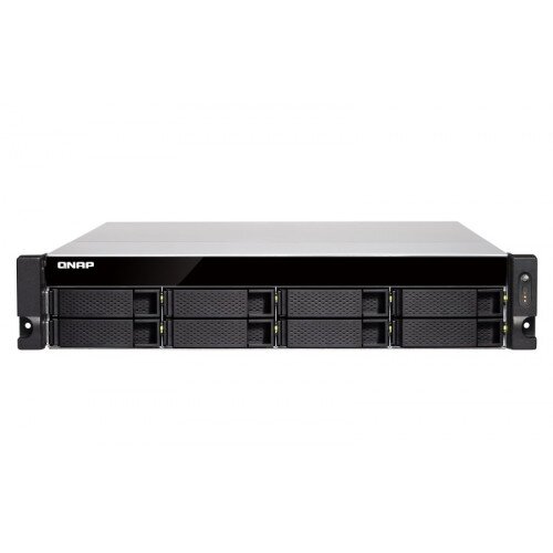 QNAP TS-877XU-RP-2600-32G-US 8 Bay Diskless Rackmount NAS - AMD Ryzen 5 2600 - 32GB DDR4