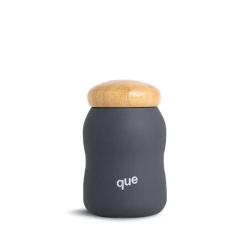 que The Insulated Bottle - Metallic Charcoal - 12oz
