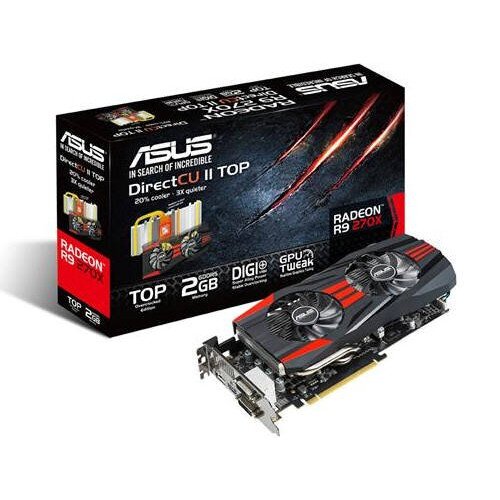 ASUS Radeon R9 270X Graphics Card - 2GB GDDR5
