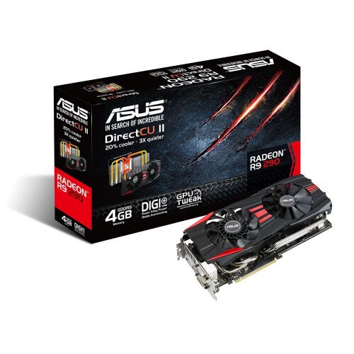 ASUS Radeon R9 290 DirectCU II 4GB GDDR5 Graphics Card