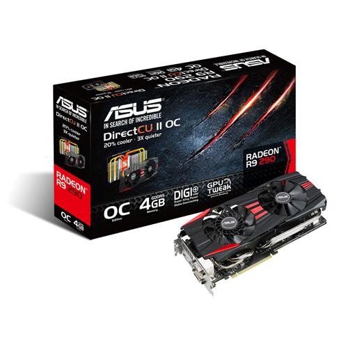 ASUS Radeon R9 290 DirectCU II Graphics Card