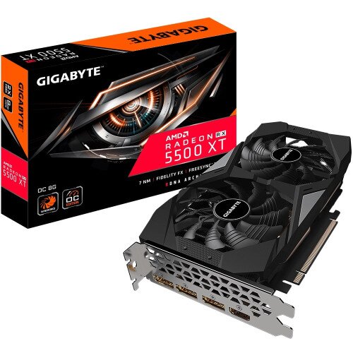 Gigabyte Radeon RX 5500 XT OC 8G (rev. 2.0) Graphics Card