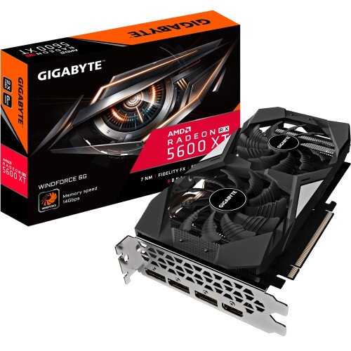 Gigabyte Radeon RX 5600 XT WINDFORCE 6G (rev. 2.0) Graphics Card