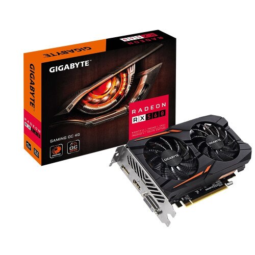Gigabyte Radeon RX 560 Gaming OC 4G (rev. 1.0) Graphics Card