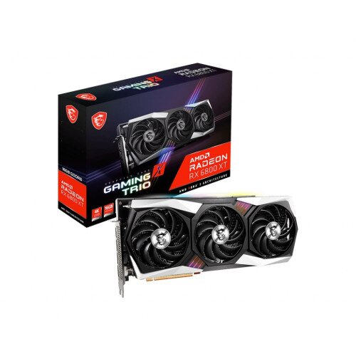 MSI Radeon RX 6800 XT GAMING X TRIO 16G Graphics Card