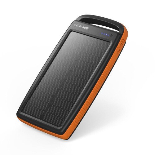 RAVPower 20000mAh Portable Charger Solar Power Bank - RP-PB183
