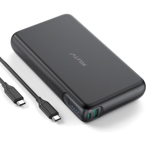 RAVPower Alfox 30000mAh Massive Power 90W 2-Port PD 3.0 + QC 3.0 Power Bank