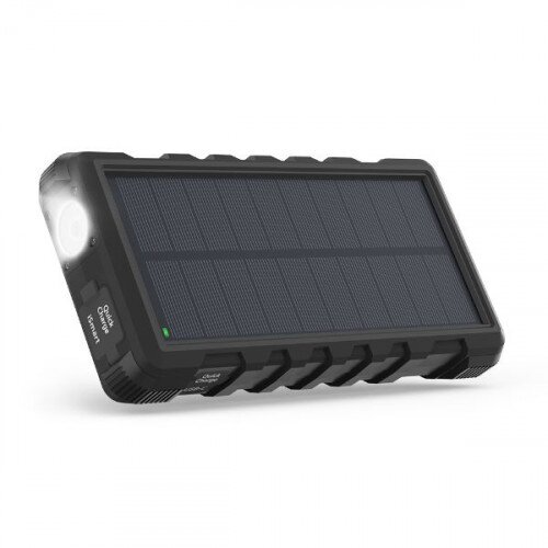 RAVPower 25000mAh Solar Power Bank - Black