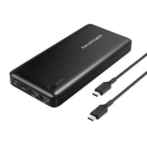 RAVPower PD USB-C Hubs Portable Charger 20100mAh 30W (Max.)