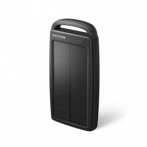 RAVPower Prime 20000mAh Portable Charger 2-Port Solar Power Bank