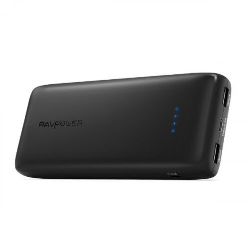 RAVPower USB-C Portable Charger 22000mAh Type-C Port Power Bank