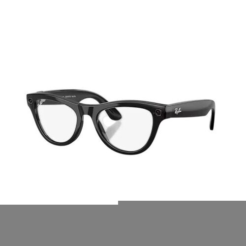 Ray-Ban Meta Skyler Sunglasses (Gen 2) - Clear - Shiny Black