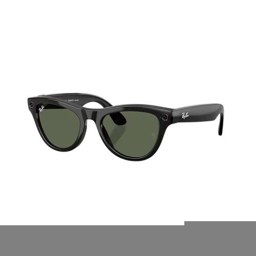 Ray-Ban Meta Skyler Sunglasses (Gen 2) - Clear/Amethyst Transitions - Shiny Black