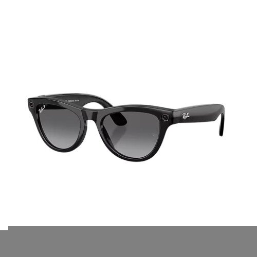Ray-Ban Meta Skyler Sunglasses (Gen 2) - Graphite - Shiny Black
