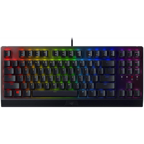 Razer BlackWidow V3 Tenkeyless Gaming Keyboard - Yellow Switch