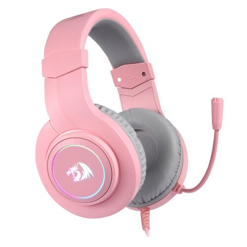 Redragon H260 RGB Gaming Headset - Pink