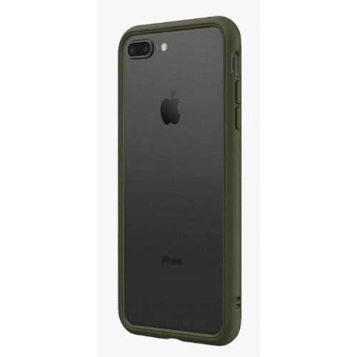 RhinoShield CrashGuard NX Bumper Case - iPhone 8 Plus - Camo Green