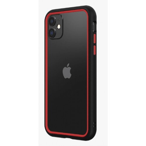 RhinoShield CrashGuard NX Bumper Case - iPhone 11 - Black & Red