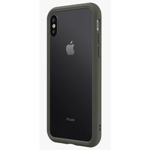 RhinoShield CrashGuard NX Bumper Case - iPhone XS - Graphite