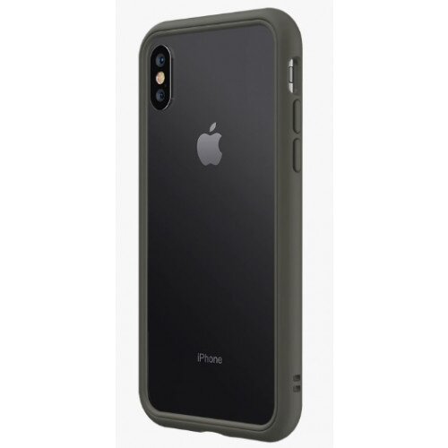 RhinoShield CrashGuard NX Bumper Case - iPhone XS Max - Graphite