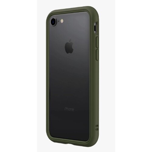 RhinoShield CrashGuard NX Bumper Case - iPhone 8 - Camo Green