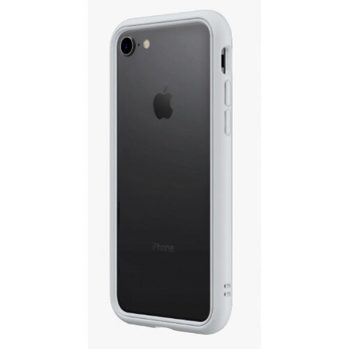 RhinoShield CrashGuard NX Bumper Case - iPhone 8 - Platinum Gray