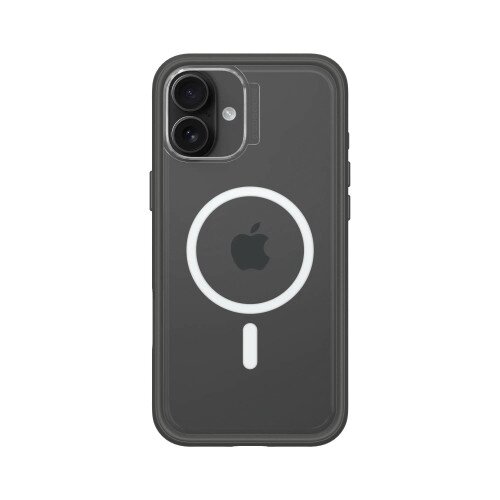 RhinoShield Mod NX Modular Protective Bumper Case with Backplate - MagSafe Compatible - iPhone 16 Plus - Graphite