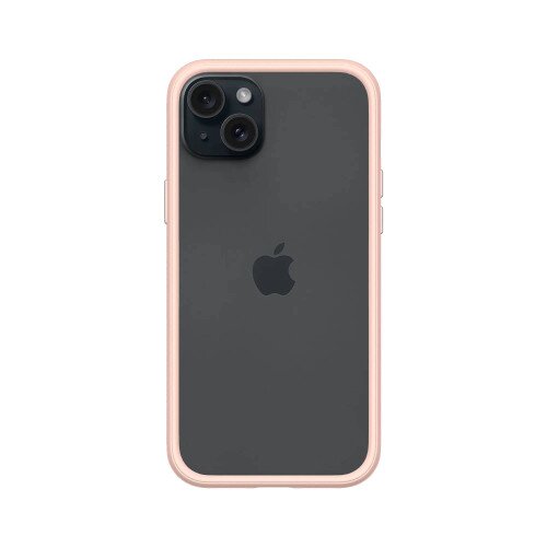RhinoShield Mod NX Modular Protective Bumper Case - iPhone 15 Plus - Blush Pink