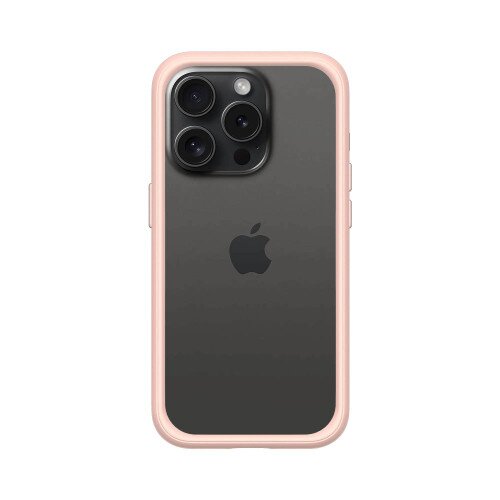 RhinoShield Mod NX Modular Protective Bumper Case - iPhone 15 Pro - Blush Pink