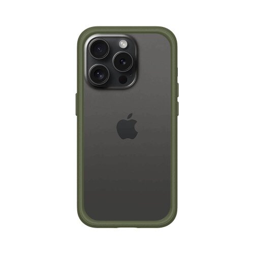 RhinoShield Mod NX Modular Protective Bumper Case - iPhone 15 Pro - Camo Green
