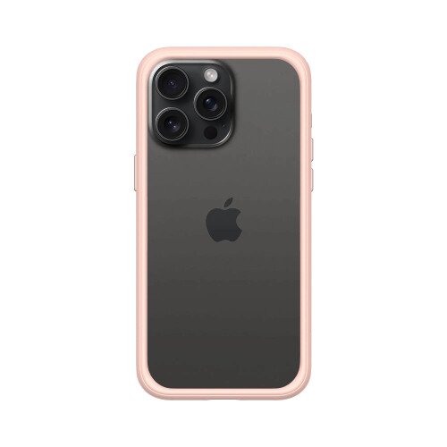 RhinoShield Mod NX Modular Protective Bumper Case - iPhone 15 Pro Max - Blush Pink