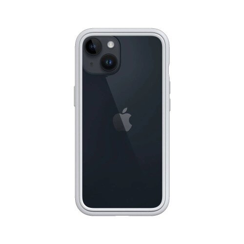 RhinoShield Mod NX Modular Protective Bumper Case - iPhone 14 - Platinum Gray