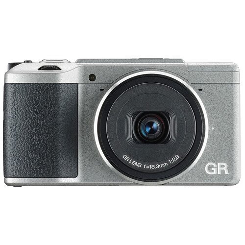 Ricoh GR II Digital Camera - Camera Only - Silver