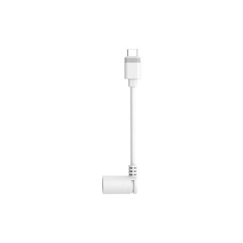 Ring Barrel Plug to USB-C Adapter - White